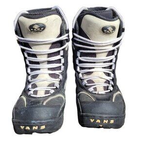 Vintage 90s Vans Womens 7 Snowboard Boots Daniel Franck World Traveler Limited E